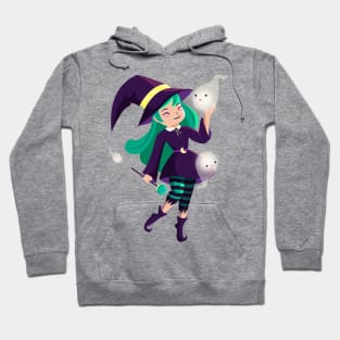 Witch With Ghosts Hoodie